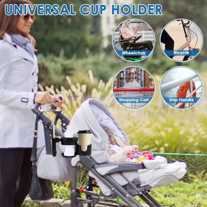3%20In%201%20Baby%20Stroller%20Cup%20Holder%20Non%20Slip%20Adjustable%20360%C2%B0%20Rotation%20Milk%20Bottle%20Holderfor%20Universal%20Pram%20Wheelchair%20Accessoris%20-%20Image%204