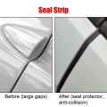 Car Door Edge Protector Universal Auto Guard Protective Strips Doors Trunk Hood Seal Sealant Strip Chrome Styling Accessories. 