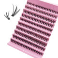 DIY Lashes Extension kit Eyelashes 200 PCS Clusters Lash Bond and Seal Makeup tools  for gluing Lashes Gluing Glue Accessories. 