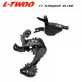 LTWOO T7 1x10 Speed Two Way Release Shifter + Stabilize Damping Rear Derailleur Cage length 82mm, 10s.