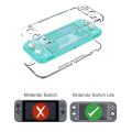 Data Frog Case for Nintendo Switch Lite Accessories Protection Cover Funda Nintendo Switch Light Case PC With Thumbstick Caps. 