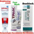 Pack of Beauty Dr Dermatologist Recommend 1pack Eventon C Cream, 1pack Triac Face Wash, 1pack Barier Sunblock. 