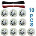 10PCS 12W LED Bulb Lamp Capacitor Chip With Wires White DOB AC 220V.... 