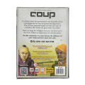 Indie Boards and Cards | Coup | Card Game | Ages 14+ | 2-6 Players | 15 Minute Playing Time. 