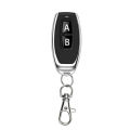Waterproof Metal 2-button Wireless Remote Control, Electric Door Remote Control, Rolling Door 433 Wireless Remote Control. 