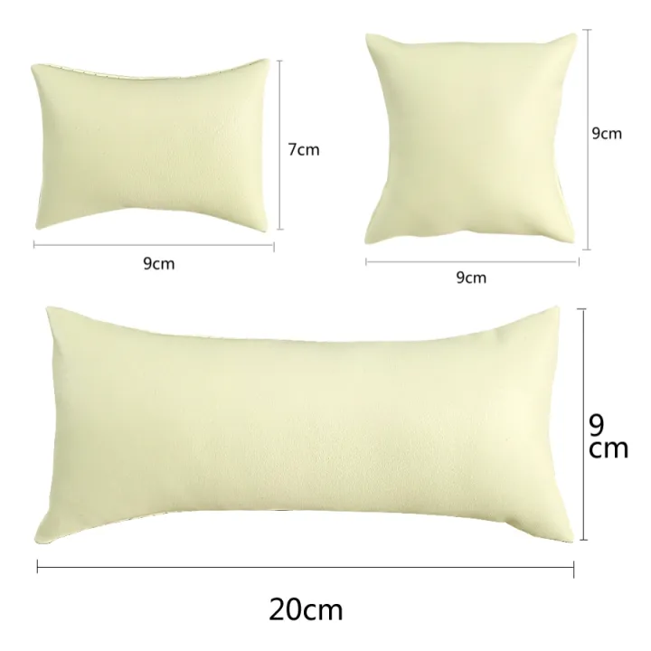 Beige%20White%20PU%20Leather%20Pillow%20Stand%20Hand%20Ornament%20Display%20Mat%20Watch%20Bracelet%20Bangle%20Holder%20Jewelry%20Pillow%20-%20Image%206