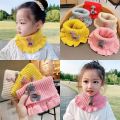 Baby Scarf Winter Neck Warmer for Kids Children Boys Girls Woolen Knitted Mustache Solid Warm Crochet Scarves Plaid Fashion Doll. 