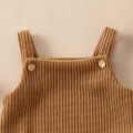 Baby Spring Autumn Clothes Set Knitted Romper Triangle Crotch Button One-Piece Jumpsuit SlingToddler Baby Boys Girls 0-3Y. 