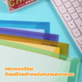 A4 file folder, waterproof document holder, plastic envelope, Button file, available in many colors. 