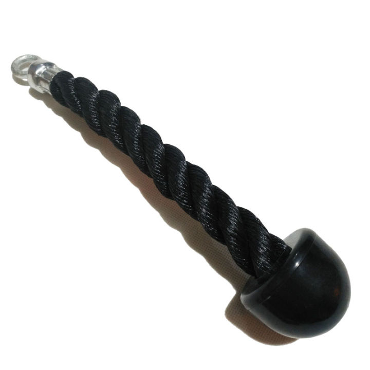 Pull On Rope 35cm Heavy Duty Tricep Pull Down Single Rope With Snap Hook, Fitness ...