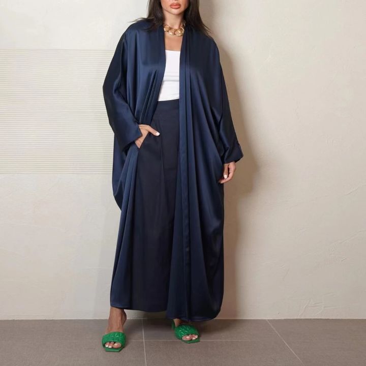 Muslim%20Open%20Front%20Abaya%20Long%20Sleeve%20Ramadan%20Maxi%20Length%20Dress%20Women's%20Clothing%20Cardigan%20Abayas%20Wearout%20Kaftans%20Women%20Jilbabs%20-%20Image%202