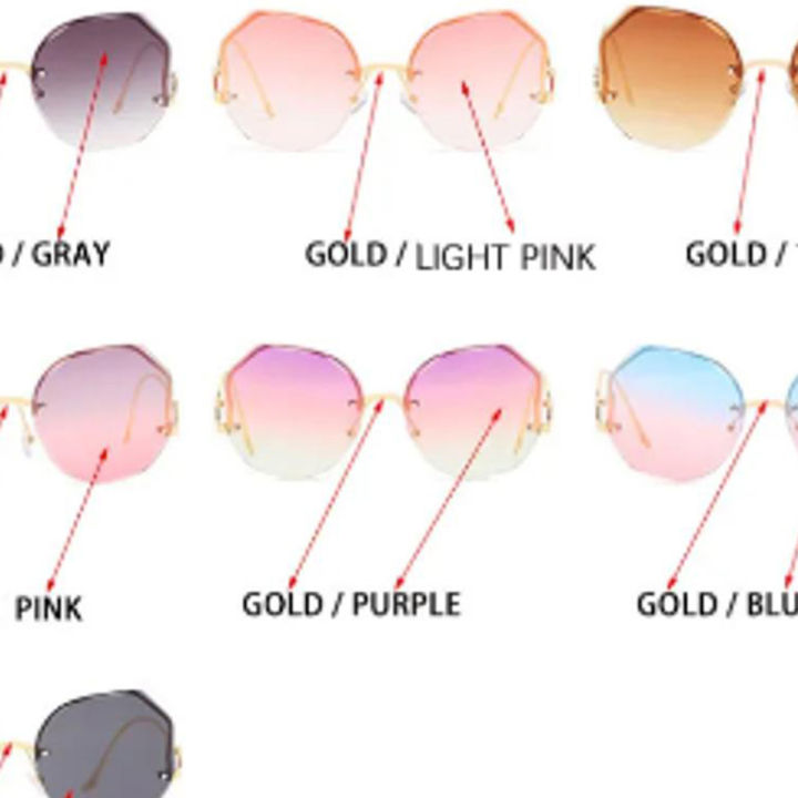 Retro%20polygon%20frameless%20trim%20sunglasses%20female%20personality%20curve%20mirror%20legs%20sunglasses%20male%20gradient%20color%20VU400%20glasses%20104%20-%20Kurti%20-%20Image%202