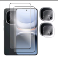 2in1 4in1 Combo For IQOO 13 Ultrasonic Fingerprint Support Screen Protector Camera glass.