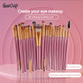 20 PCS Makeup Brush Set Eye Shadow Brush Set Foundation Brush Beauty Tools Super Soft Man-made Fibers Full Set. 