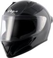 Solid Black Full Face Bike Helmet.