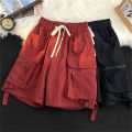 Summer Gym Quick-drying Shorts Casual Fitness Streetwear Men's Jogging Short Pants Men Multi-pocket Sport Casual Hip Cargo Short.