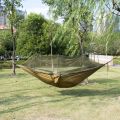 Double Mosquito Net Hammock 300×200CM Size Outdoor Camping Anti-mosquito Hammock Umbrella Cloth Nylon Anti-rollover Camping.