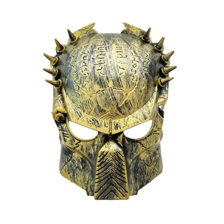 Alien%20Hunter%20Mask%20Halloween%20Horror%20Mask%20Lone%20Wolf%20Mask%20Rivet%20Snap%20Iron%20Mask%20Predator%20Cosplay%20Masque%20Predator%20Masks%20-%20Image%203