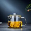 Glass Teapot With Infuser Borosilicate Glass Tea Kettle With Lid Dishwasher Stovetop Friendly Loose Leaf And Blooming Tea Maker. 