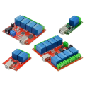5V 12V 24V USB Relay Control Switch 1 2 4 8 Channel Programmable Computer Control for Smart Home PC Smart Controller. 
