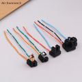 2Pcs Headlight Lamp Bulb Socket Wiring Harness Connector Plug Adapter Line For H1 H7 H4 Bulb Car Headlight Connection Plugs.