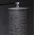 Shower head jet shower Large square shape 8 inch rainfall overhead stainless steel bathroom heavy duty premium quality. 