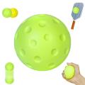 1PC  Indoor Pickleball Balls Silent Pickleball Practice PU Ball Indoor Warm-up Solution Beginners Professionals Use Pickleball. 