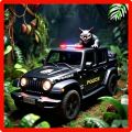 Police Vigo Dala jeep Toy For Kids | Pull back | Metal Car Toy Gift for Kids | Over There Years Toy. 