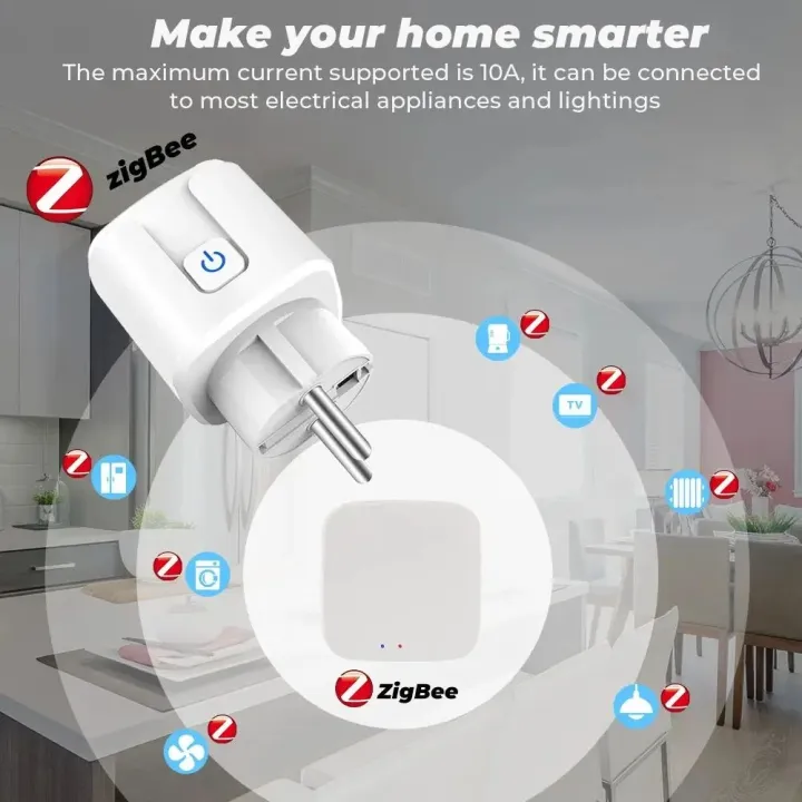WiFi/Zigbee%20Smart%20Plug%20EU%2016A/20A%20with%20Power%20Monitoring%20Timer%20Function%20Socket%20Compatible%20with%20Tuya%20Alexa%20%20Home%20Smart%20Life%20-%20Image%202