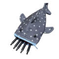 Shark Pencil Case,Shark mouth zipper Pencil Pouch Cute Shark Pencil,Special Idea canva Animal Stationery Pouch for Office Supply.