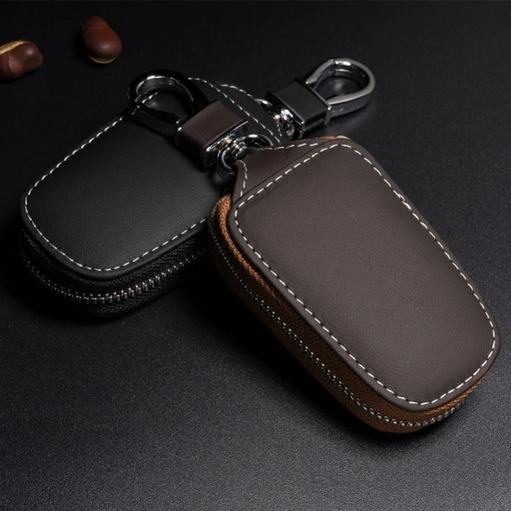 Car Key Shell Case Universal Fashion Leather Smart Flip Remote Car Key Fob Shell Case ...