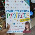 Computer Coding Projects For Kids: A Step-by-Step Visual Guide to Creating Your Own Scratch Projects Book by Carol Vorderman (B/W). 