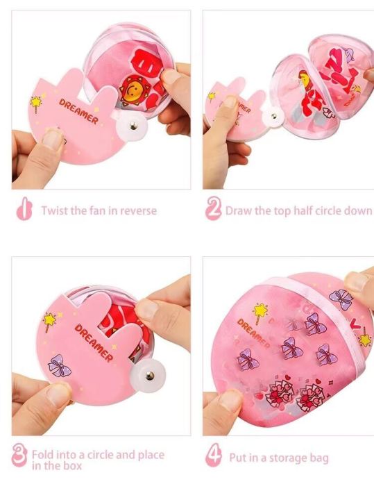 Cartoon%20Folding%20Mini%20Hand%20Fan%20%E2%80%93%20Small%20Portable%20Round%20Foldable%20Cute%20Handheld%20Fan%20for%20Women%20&%20Children,%20Pocket-Sized%20Summer%20Travel%20Fan%20-%20Image%207