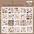 20 Sheets Cartoon Sticker Book DIY Scrapbooking Collage Junk Journal Vintage Decor Stationery Suppliesjavascript:. 