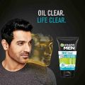Indian Product Garnier Men Oil Clear Deep Cleansing ICY Face Wash Oil Free- Feel Used For Men-100gm. 