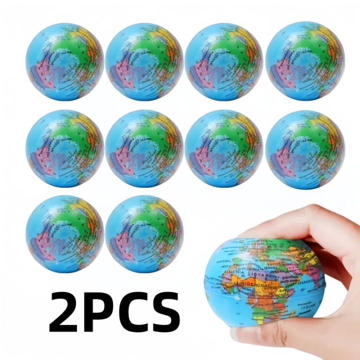 2Pcs%20Mini%20Earth%20Stress%20Balls%20Toy%20Finger%20Exercise%20PU%20Globe%20Squeezable%20Balls%20Educational%20Foam%20Sport%20Ball%20Decompression%20%20-%20Image%208