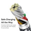 Baseus 100W USB A To USB C Cable USB-C PD Fast Charging Charger Wire Cord For Huawei Samsung Xiaomi Type-C USBC Cable. 