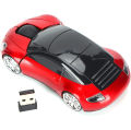 2.4G Wireless Mouse Car Mouse, Wireless Mouse Car Shape Ergonomic Optical Cordless Mice with USB Receiver Mause for PC Office. 