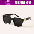 ONEVAN 2023 Square Sunglasses Men. 