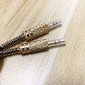 Universal 3.5mm Replacement Audio AUX Cable Coiled Cord for Marshall stockwell Woburn Kilburn II MS2 Speaker Male to male Jack. 