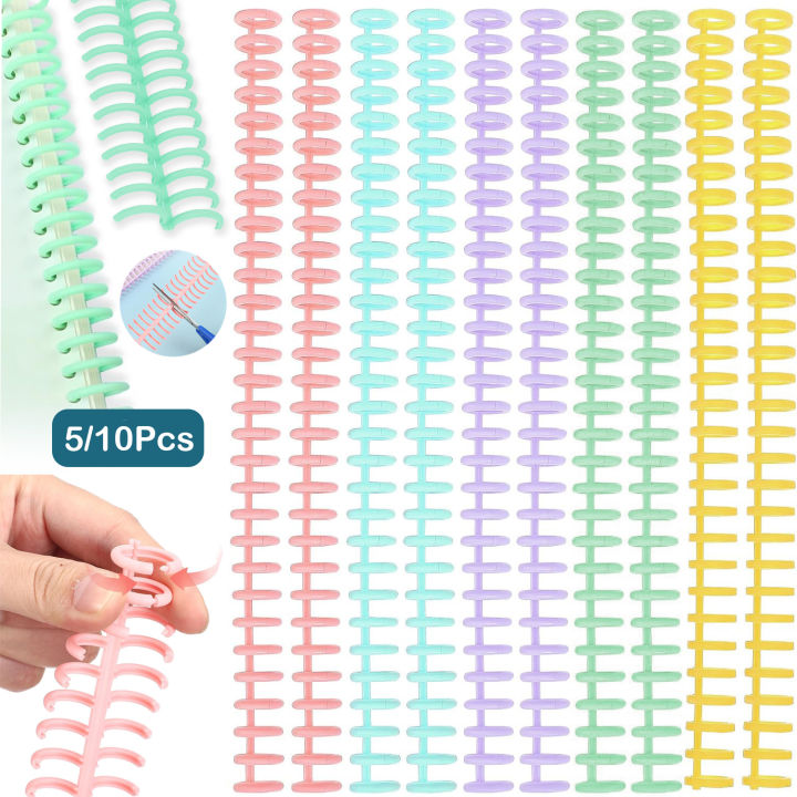 Staples Binding 5/10Pcs Comb Binding Spines 30 Ring Plastic Binder Combs and Spines ...
