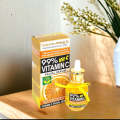 Fruit of Wokali 99% Vitamin C Facial Serum for Dark Spots & Circles, Fine Lines, Anti-aging. 