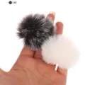 Universal Lapel Mic Furry Windscreen Fur Windshield Wind Muff Soft Comfortable Lapel Lavalier Microphones Cover. 