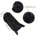 Long Bonnet Satin Hair Silk Bonnet for Sleeping Women Silky Bonnets for Women with Tie Band Sleep Cap for Braids Curly Hair. 