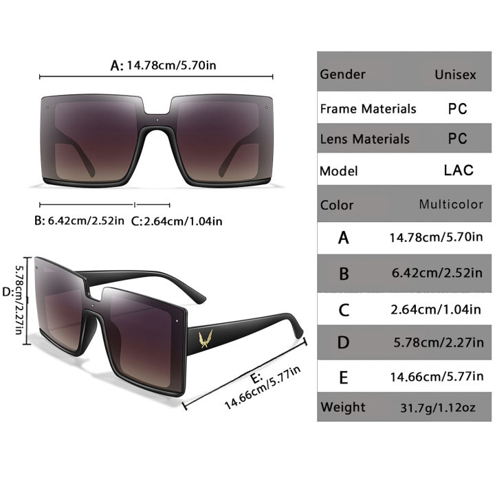 Casual%20Square%20Sunglasses%20Fashion%20Vacation%20Shades%20for%20Women%20Men%20Trendy%20Large%20Shades%20for%20Daily%20Outfit%20Shopping%20Party%20Travel%20Beach%20-%20Image%202