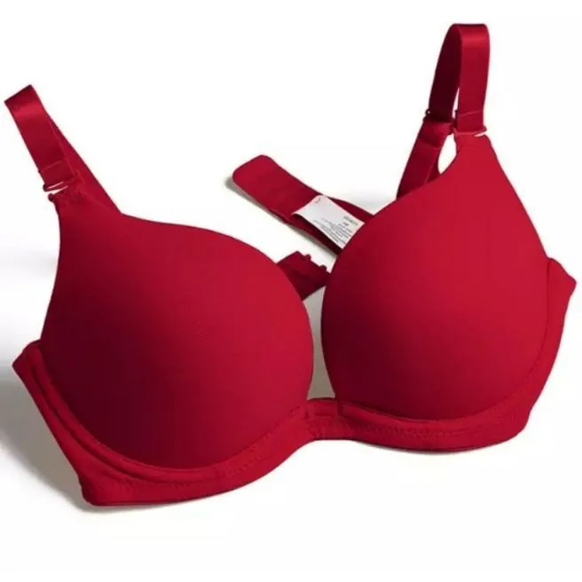 Women's%20Cotton%20Padded%20Wire-Free%20Seamless%20Tube%20Bra%20-%20Push-up,%20Convertible%20Straps,%20Comfortable%20Everyday%20Wear%20-%20Image%202