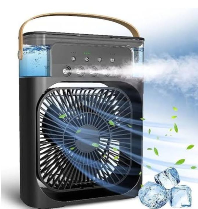 Portable Air Conditioner Fan, Humidifier, USB electric Fan, water mist ...