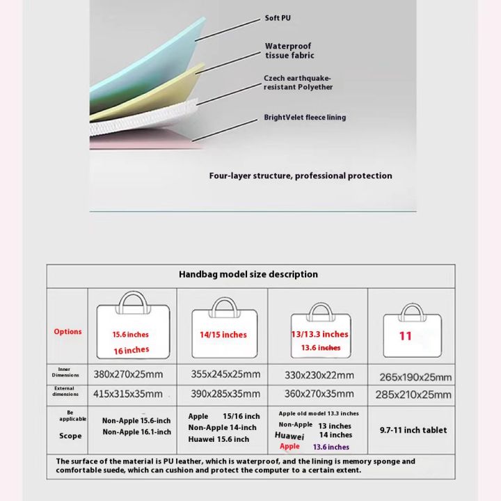 PU%20Laptop%20Case%20Notebook%2013.3"%2015.6"%20Inch%20Bag%20Chromebook%20Accessories%20For%20Macbook%20Air%20Pro%2013.6%20M2%2014.2%2015.3%20Kawaii%20Pouch%20Briefcase%20-%20Image%205