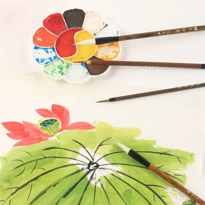 6/9/12/16Pcs%20Chinese%20Calligraphy%20Brushes%20Set%20with%20Roll-up%20Bamboo%20Brush%20Holder%20Sumi%20Painting%20Writing%20Kanji%20Art%20Watercolor%20Brush%20-%20Image%206
