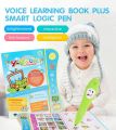 Baby Educational Voice Reading Machine Book Smart Reading Pen Children Study Leaning Story Toys English Language Operation. 